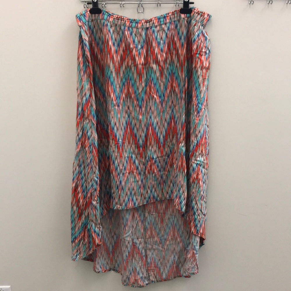 Asymmetrical Maxi Skirt